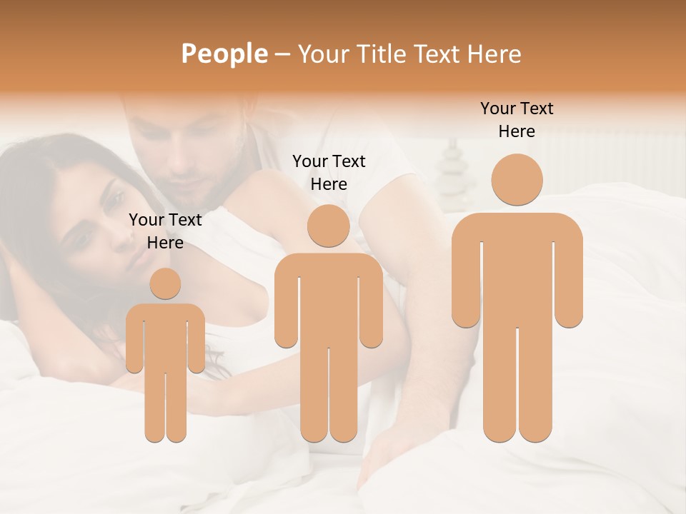 Leaf Holding Man PowerPoint Template