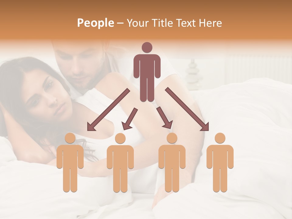 Leaf Holding Man PowerPoint Template