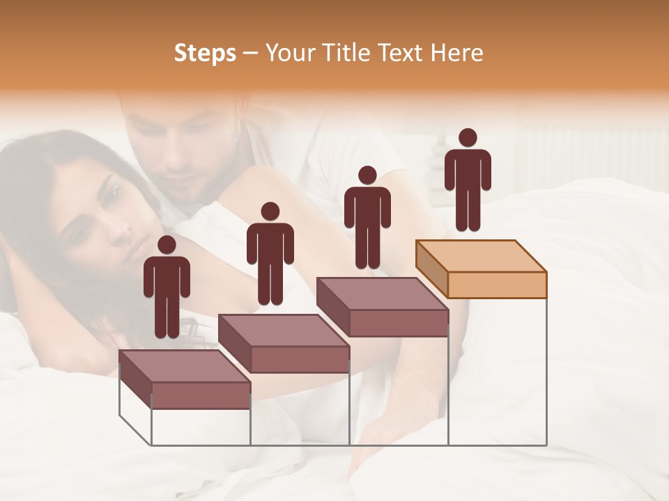 Leaf Holding Man PowerPoint Template