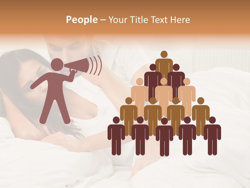 Leaf Holding Man PowerPoint Template