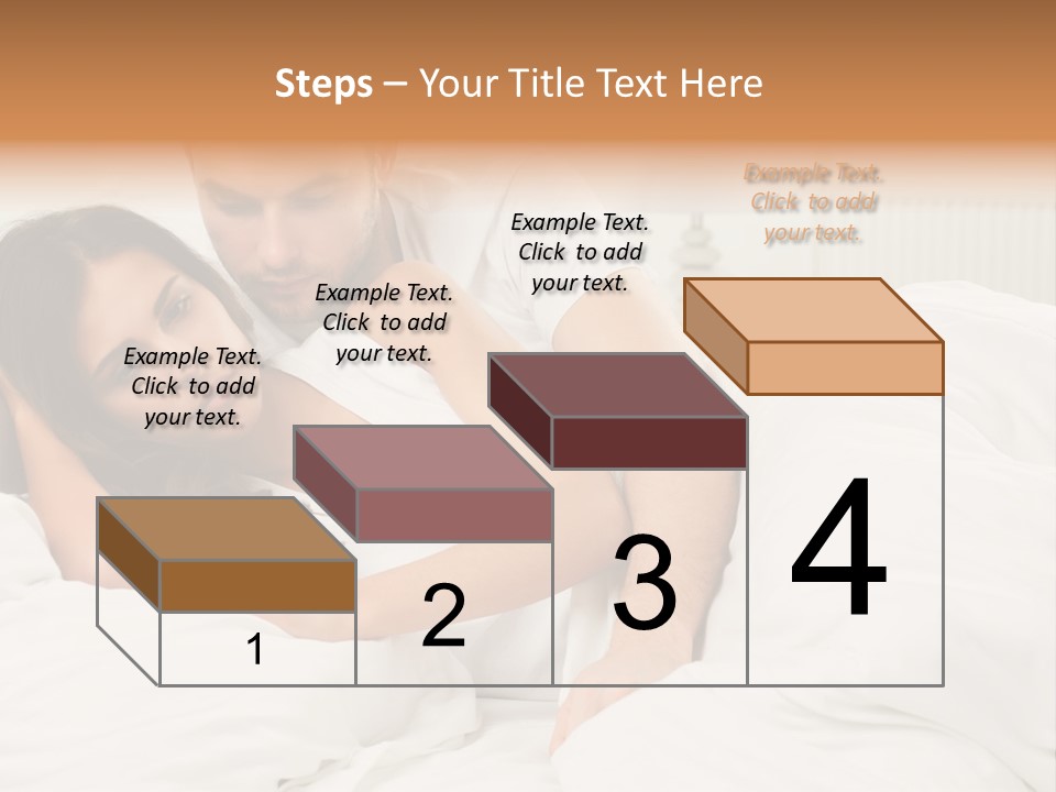 Leaf Holding Man PowerPoint Template