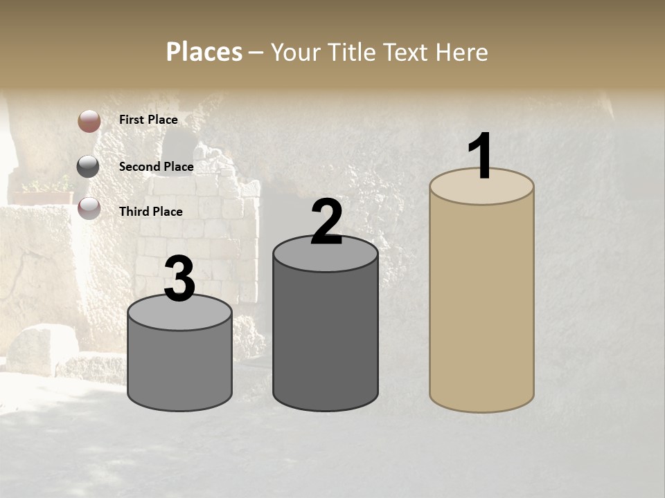 Human Hand Cloud Park PowerPoint Template