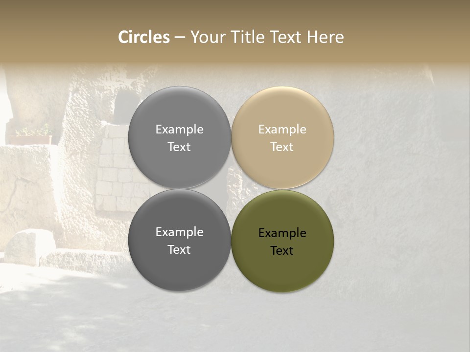 Human Hand Cloud Park PowerPoint Template