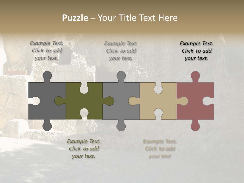 Human Hand Cloud Park PowerPoint Template