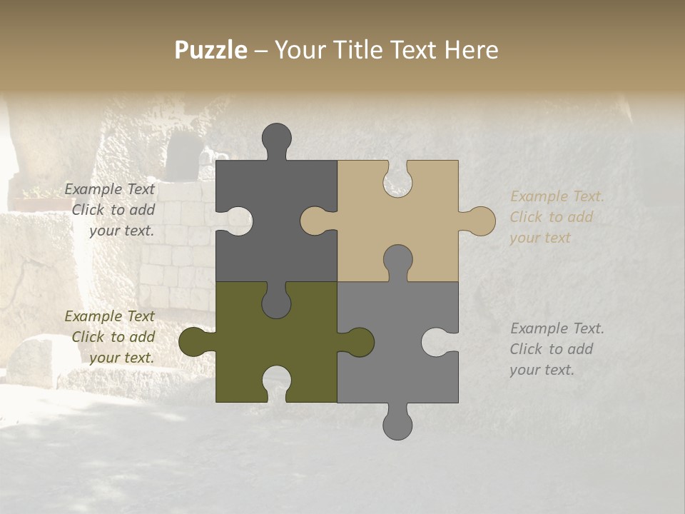 Human Hand Cloud Park PowerPoint Template