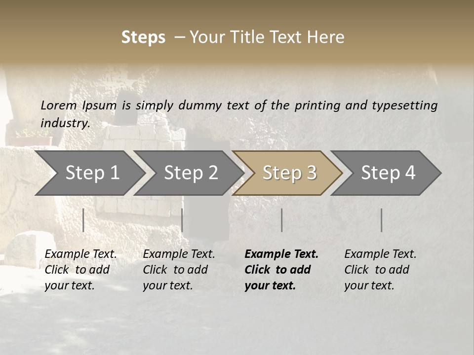 Human Hand Cloud Park PowerPoint Template