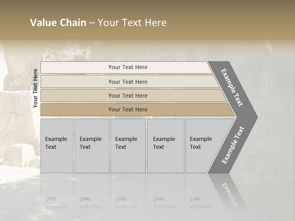 Human Hand Cloud Park PowerPoint Template