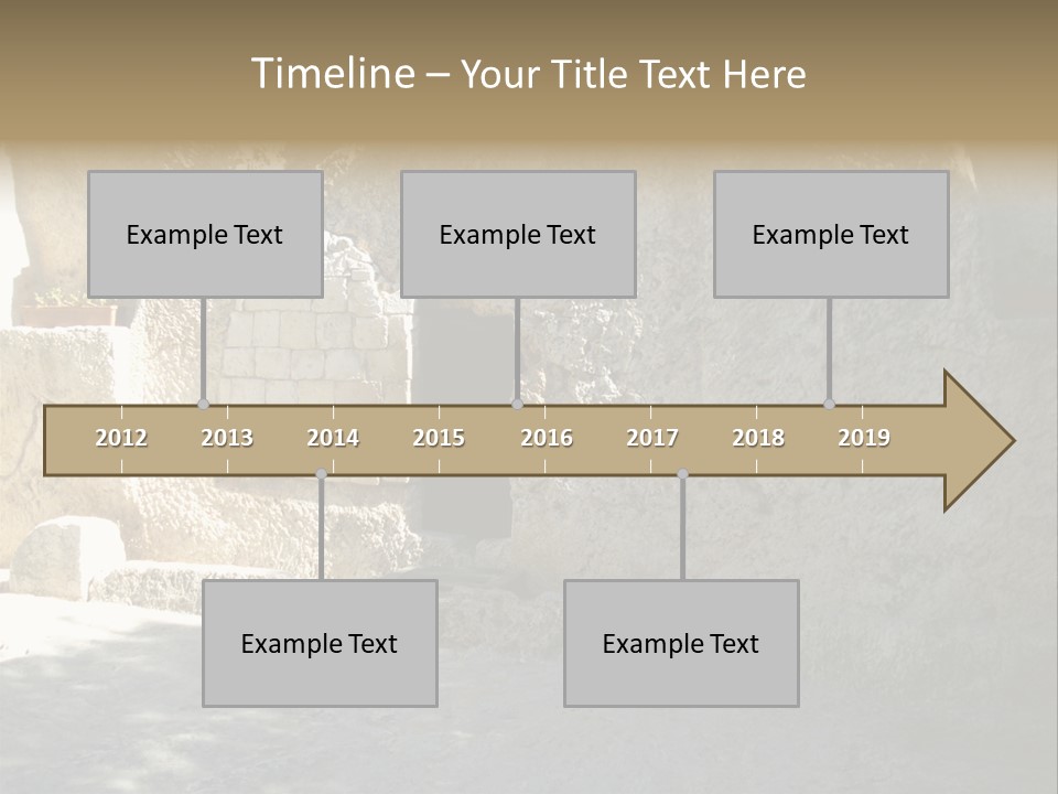 Human Hand Cloud Park PowerPoint Template