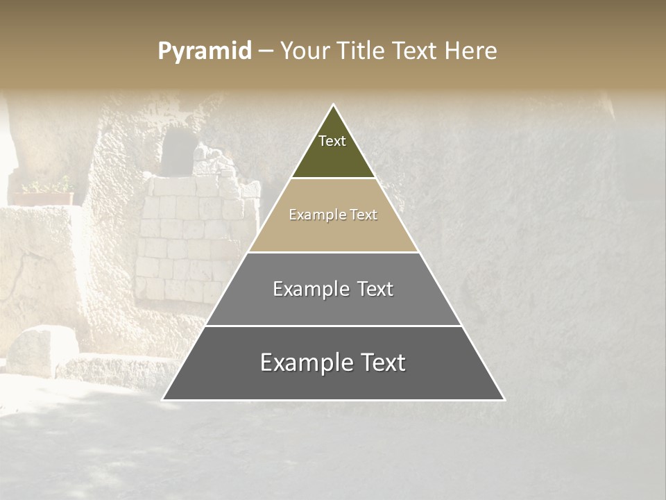 Human Hand Cloud Park PowerPoint Template