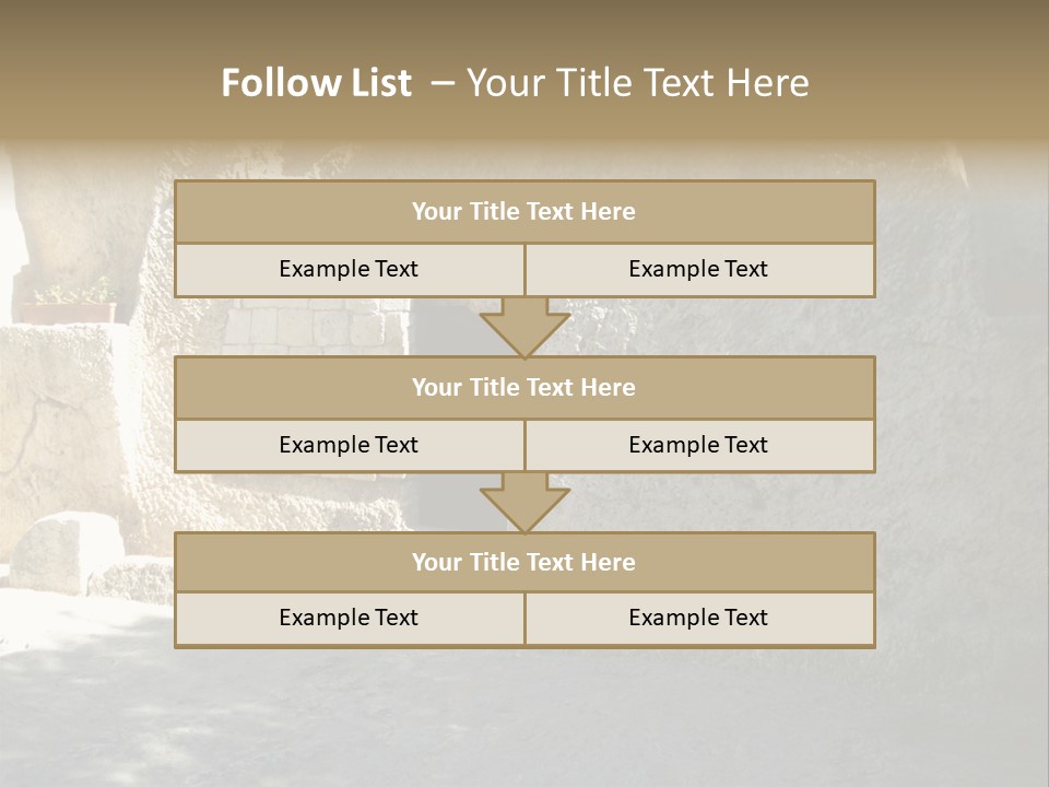 Human Hand Cloud Park PowerPoint Template