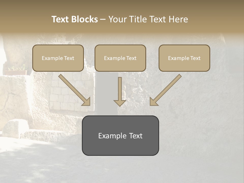 Human Hand Cloud Park PowerPoint Template