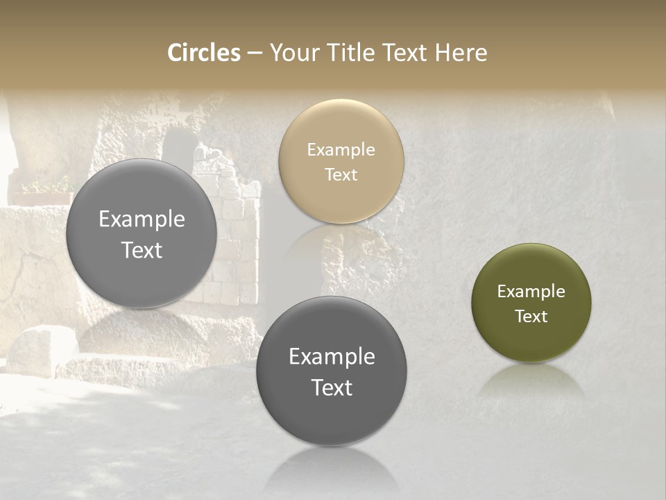 Human Hand Cloud Park PowerPoint Template