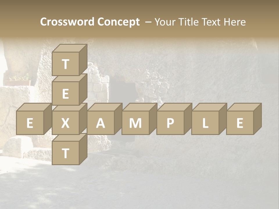Human Hand Cloud Park PowerPoint Template