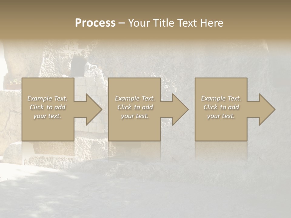 Human Hand Cloud Park PowerPoint Template