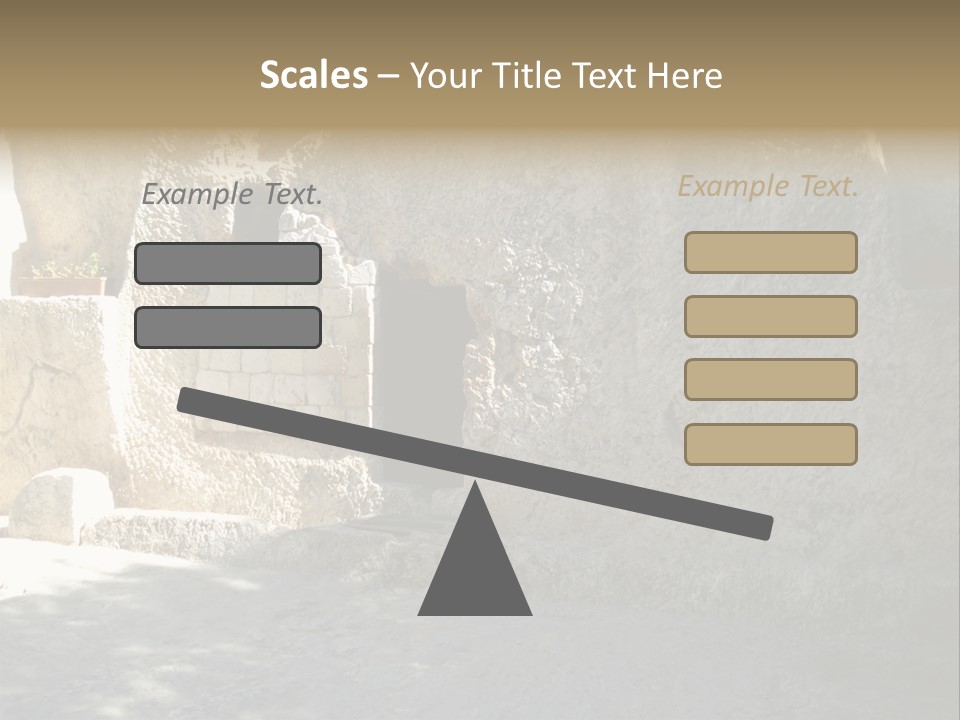 Human Hand Cloud Park PowerPoint Template