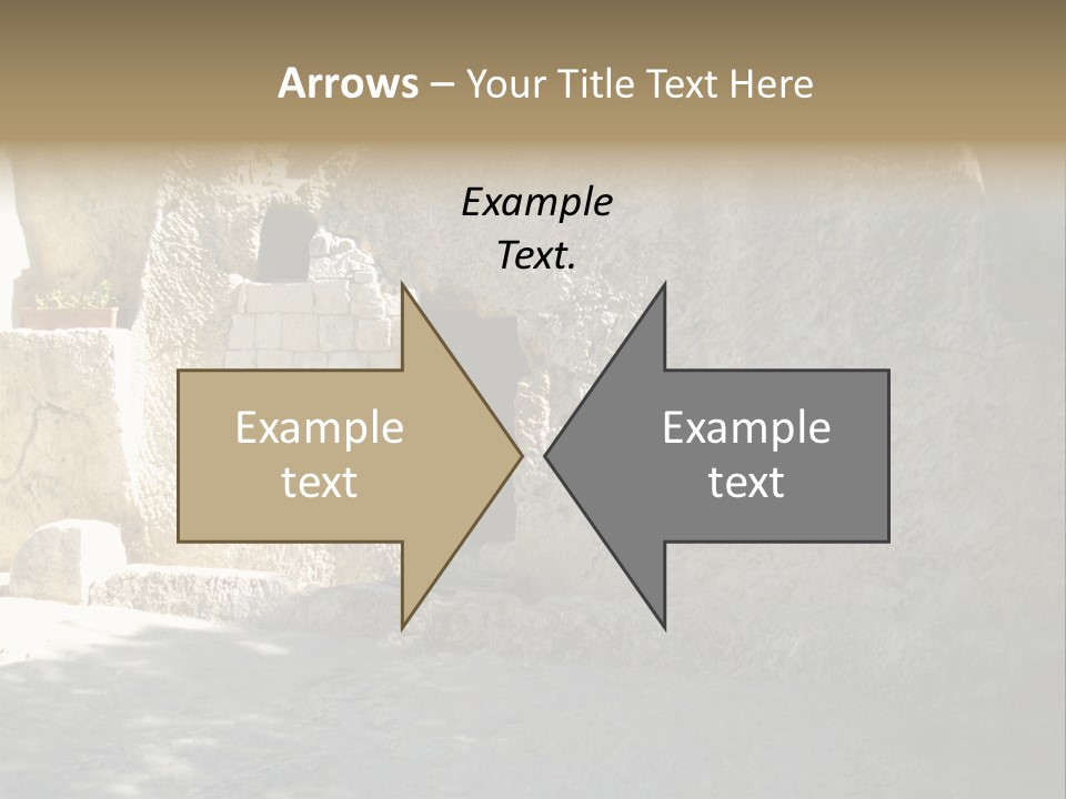 Human Hand Cloud Park PowerPoint Template