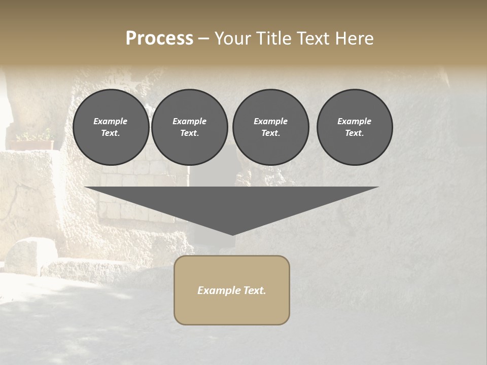 Human Hand Cloud Park PowerPoint Template