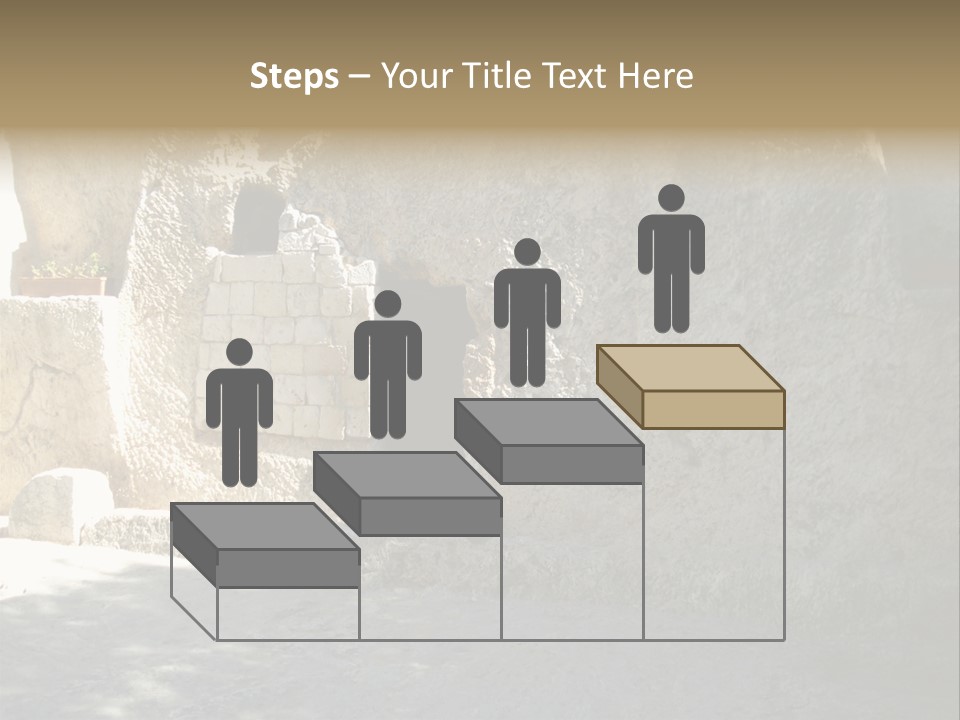 Human Hand Cloud Park PowerPoint Template