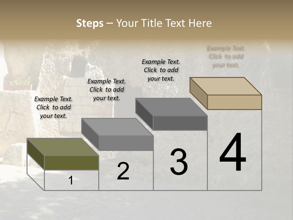 Human Hand Cloud Park PowerPoint Template