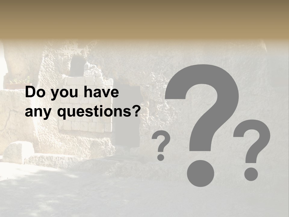 Human Hand Cloud Park PowerPoint Template