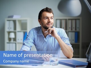 Conceptual Investment Sky PowerPoint Template