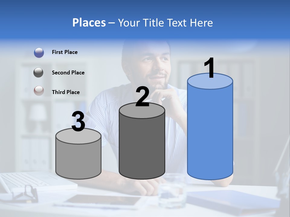 Conceptual Investment Sky PowerPoint Template