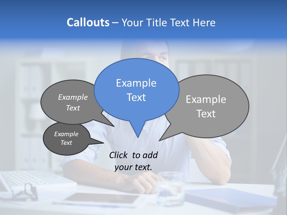 Conceptual Investment Sky PowerPoint Template