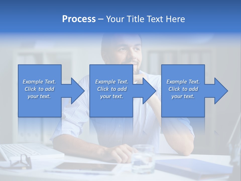 Conceptual Investment Sky PowerPoint Template