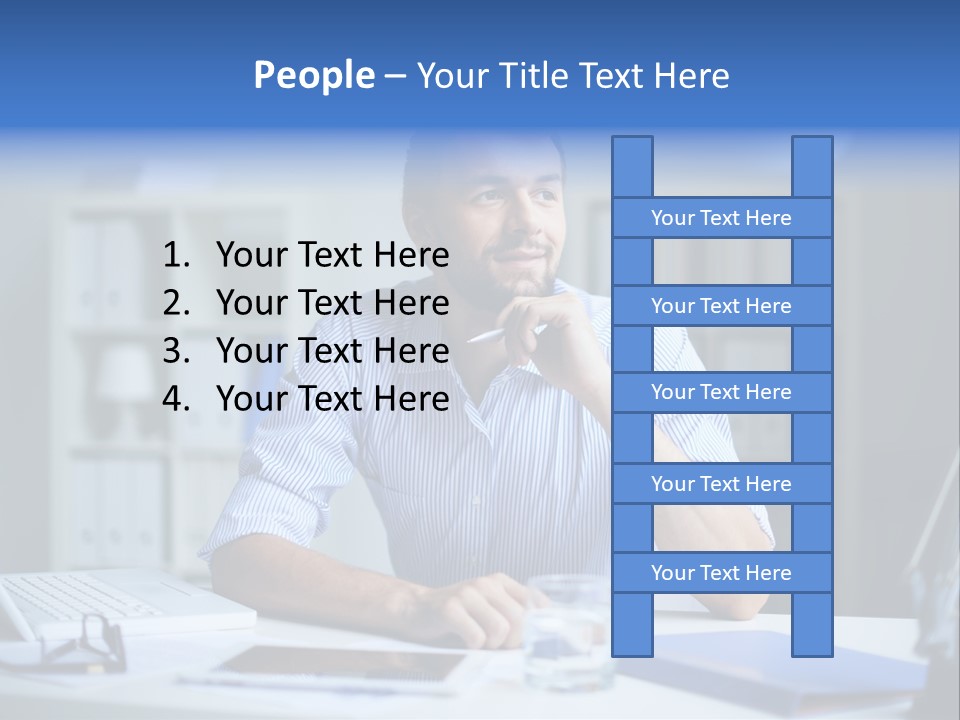 Conceptual Investment Sky PowerPoint Template
