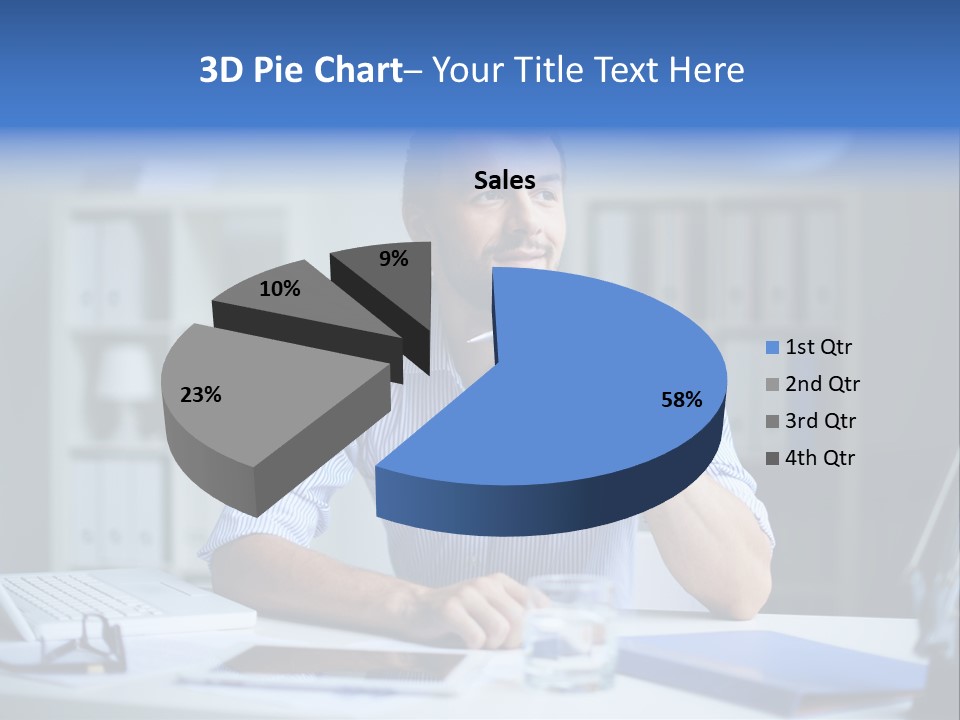 Conceptual Investment Sky PowerPoint Template