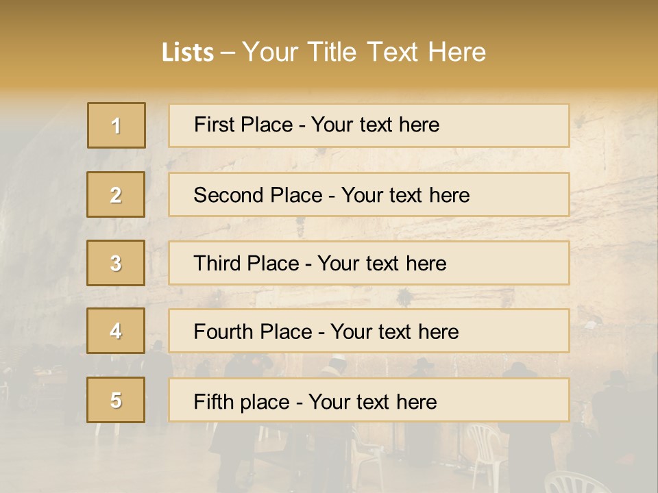 Conceptual Property Architecture PowerPoint Template