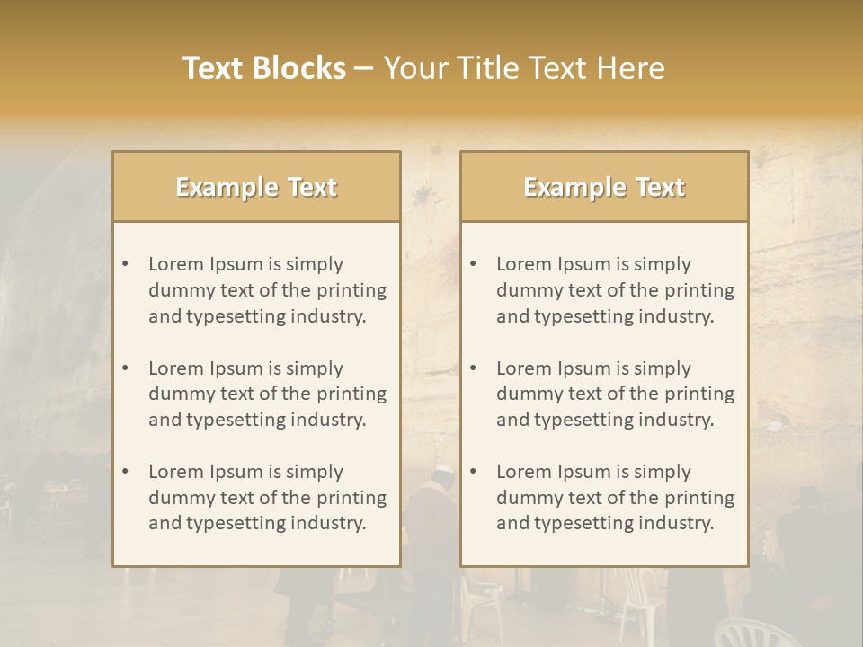 Conceptual Property Architecture PowerPoint Template