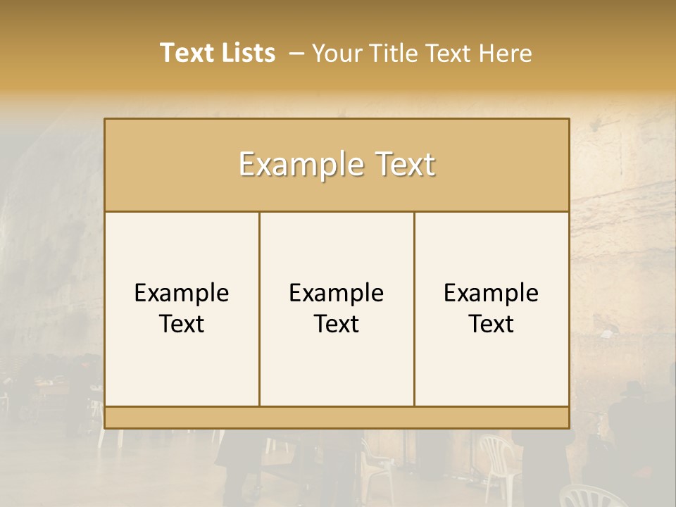 Conceptual Property Architecture PowerPoint Template