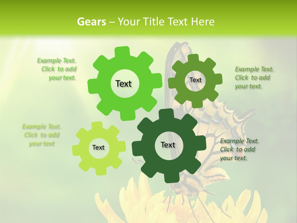 Cloud Agent Blue Sky PowerPoint Template