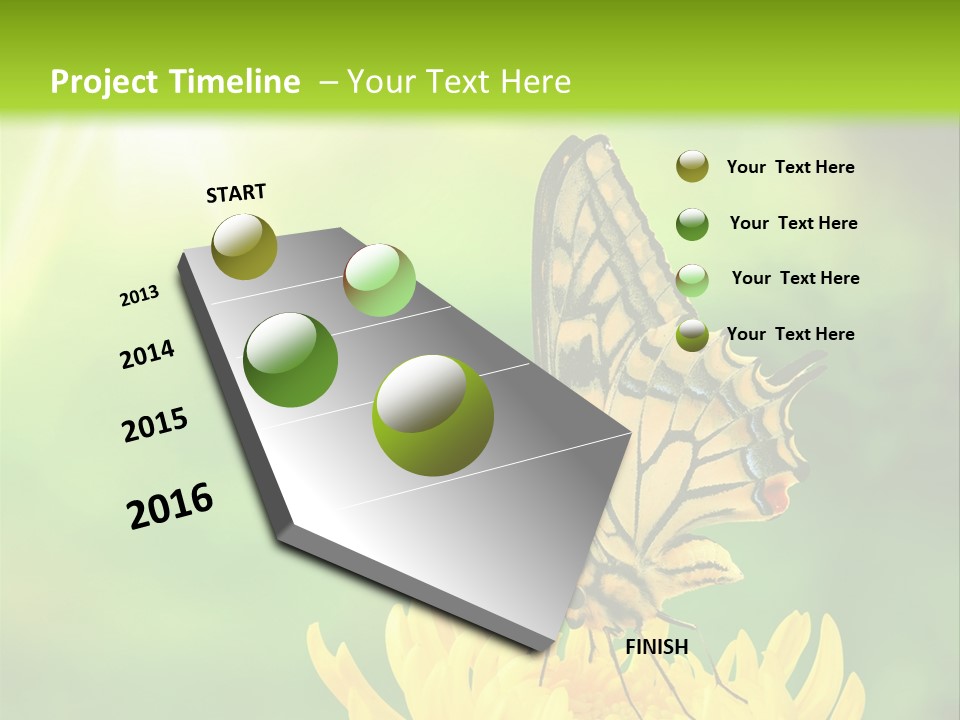 Cloud Agent Blue Sky PowerPoint Template