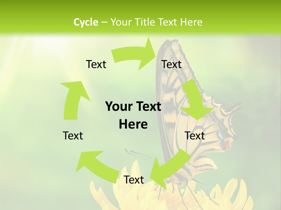 Cloud Agent Blue Sky PowerPoint Template