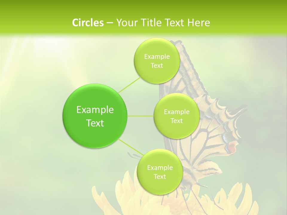 Cloud Agent Blue Sky PowerPoint Template