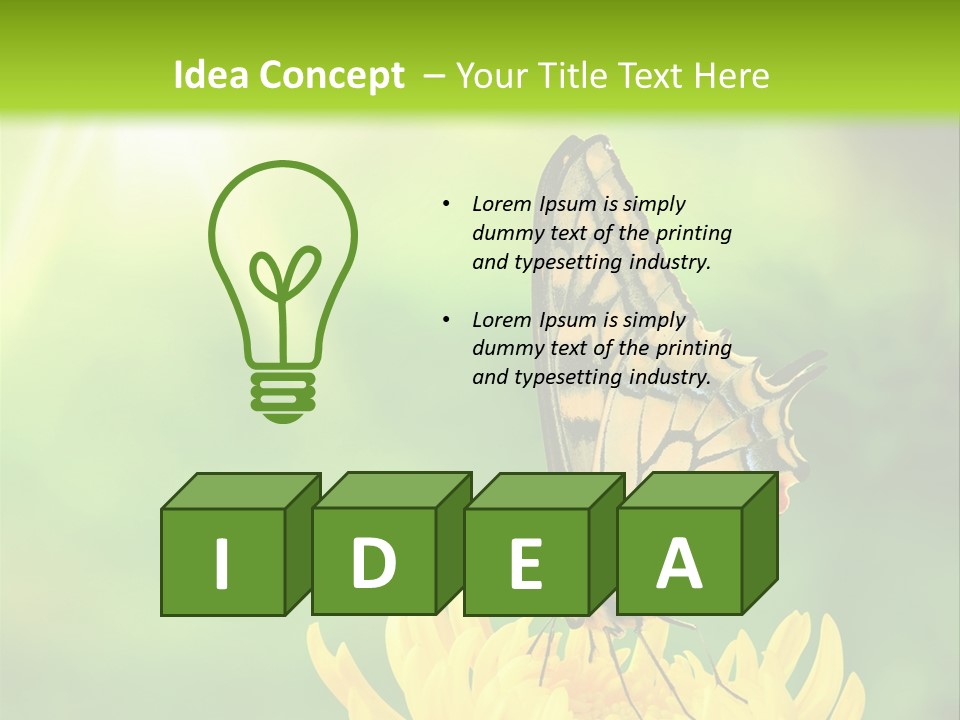 Cloud Agent Blue Sky PowerPoint Template