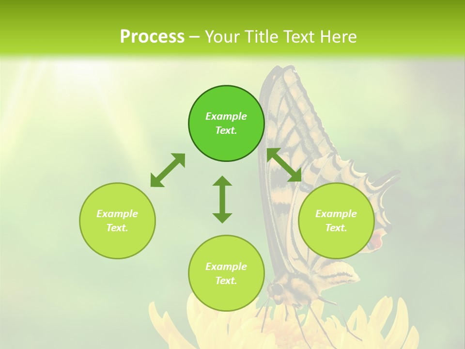 Cloud Agent Blue Sky PowerPoint Template