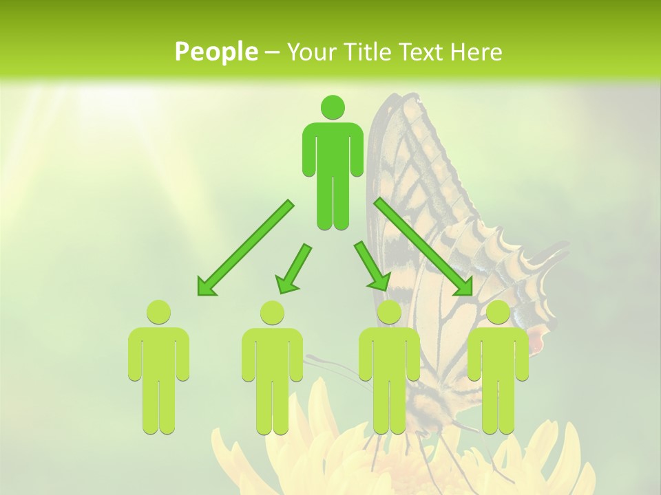 Cloud Agent Blue Sky PowerPoint Template