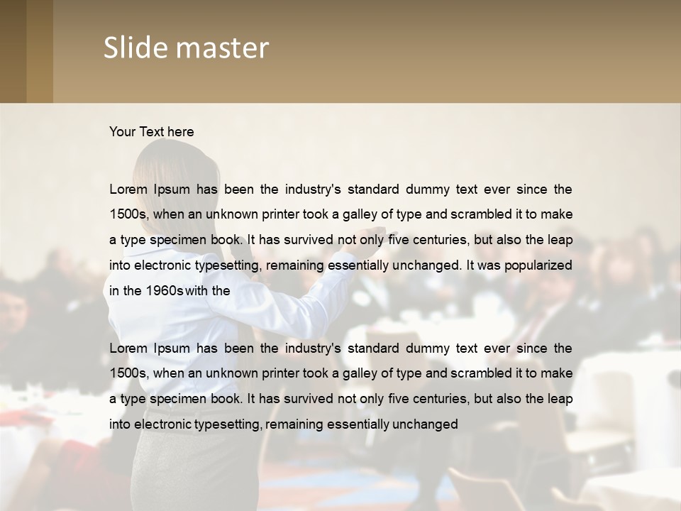 Conceptual Architect Dream PowerPoint Template