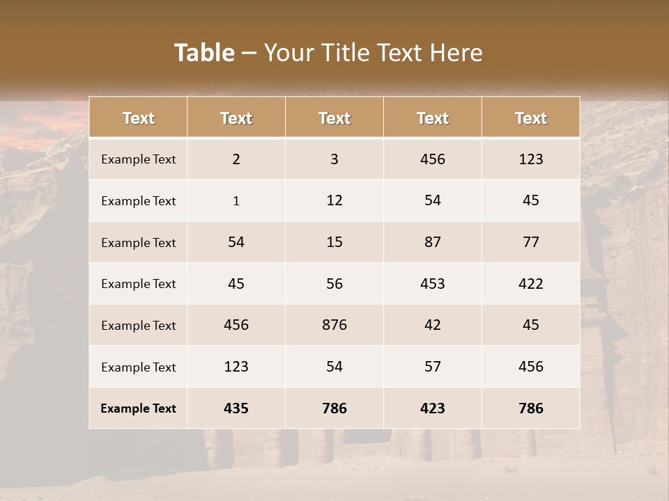 Residential Rent Construct PowerPoint Template