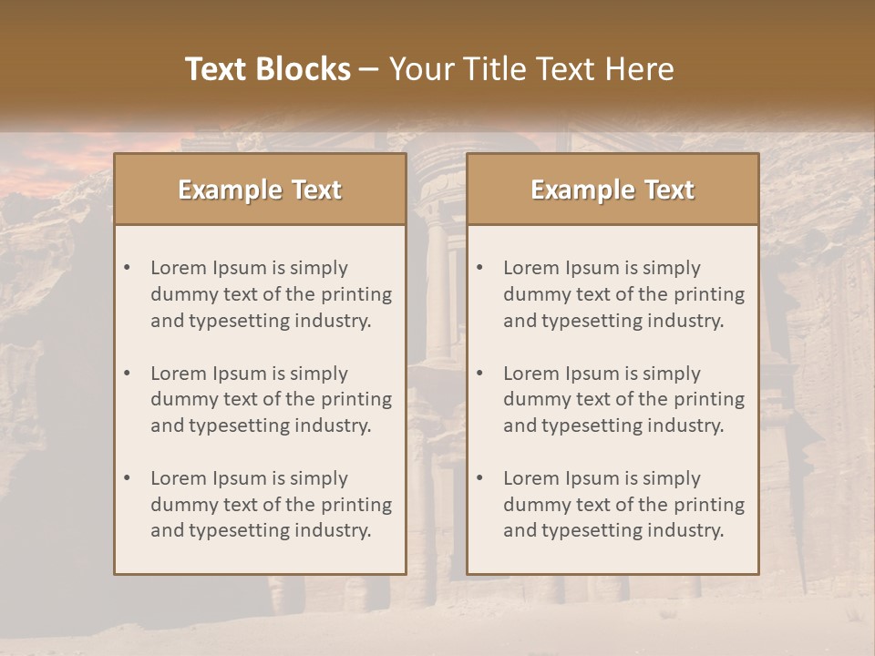 Residential Rent Construct PowerPoint Template