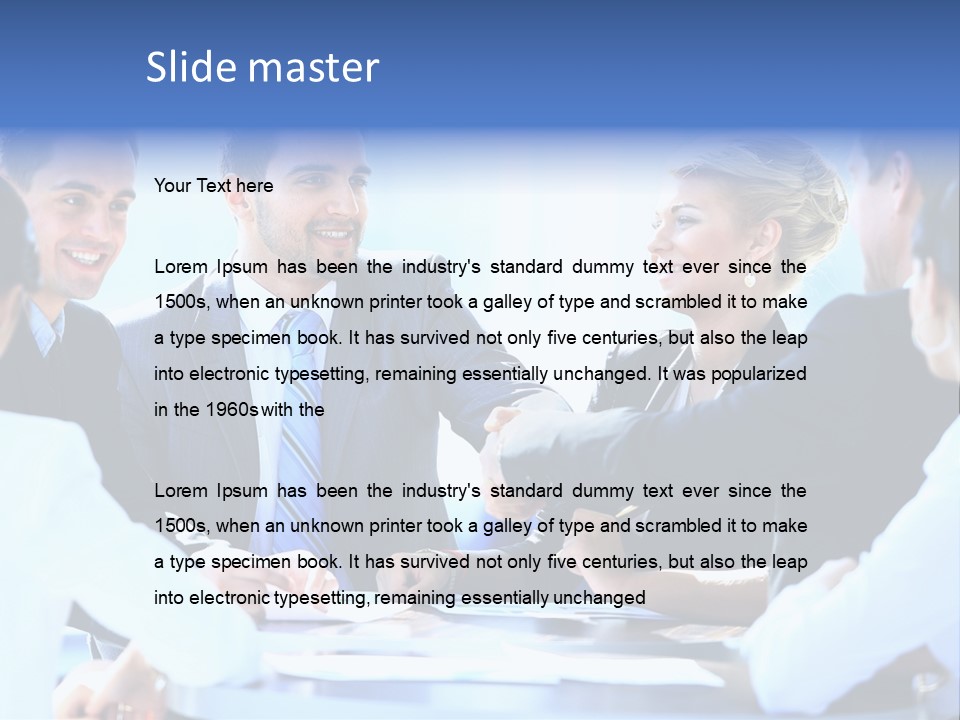 Blue Sky Green Buy PowerPoint Template