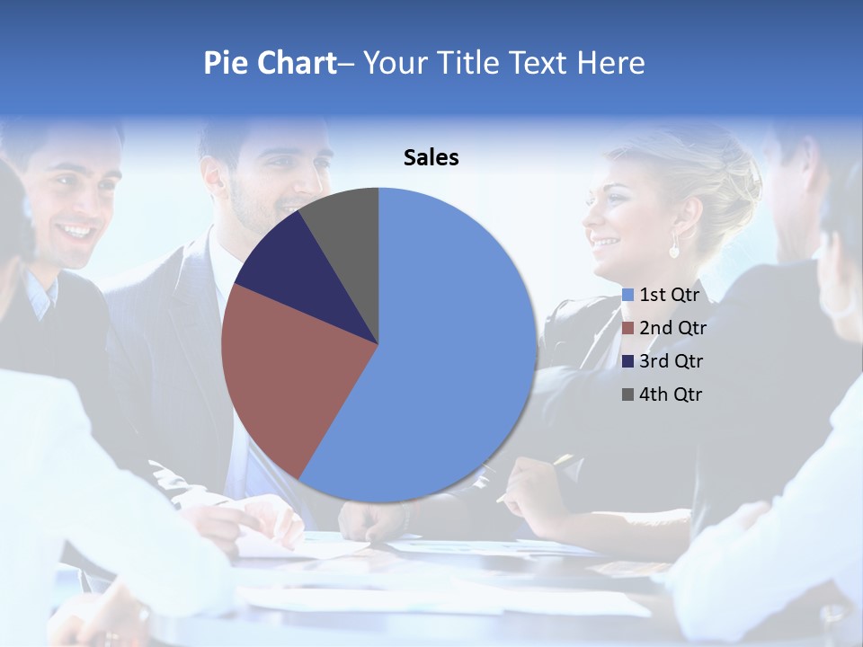 Blue Sky Green Buy PowerPoint Template