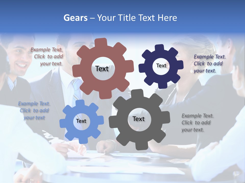 Blue Sky Green Buy PowerPoint Template