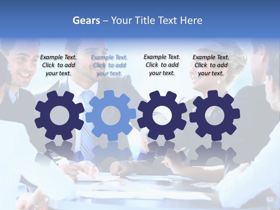 Blue Sky Green Buy PowerPoint Template