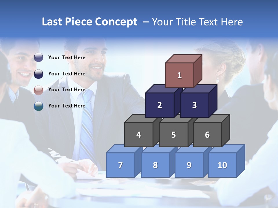 Blue Sky Green Buy PowerPoint Template