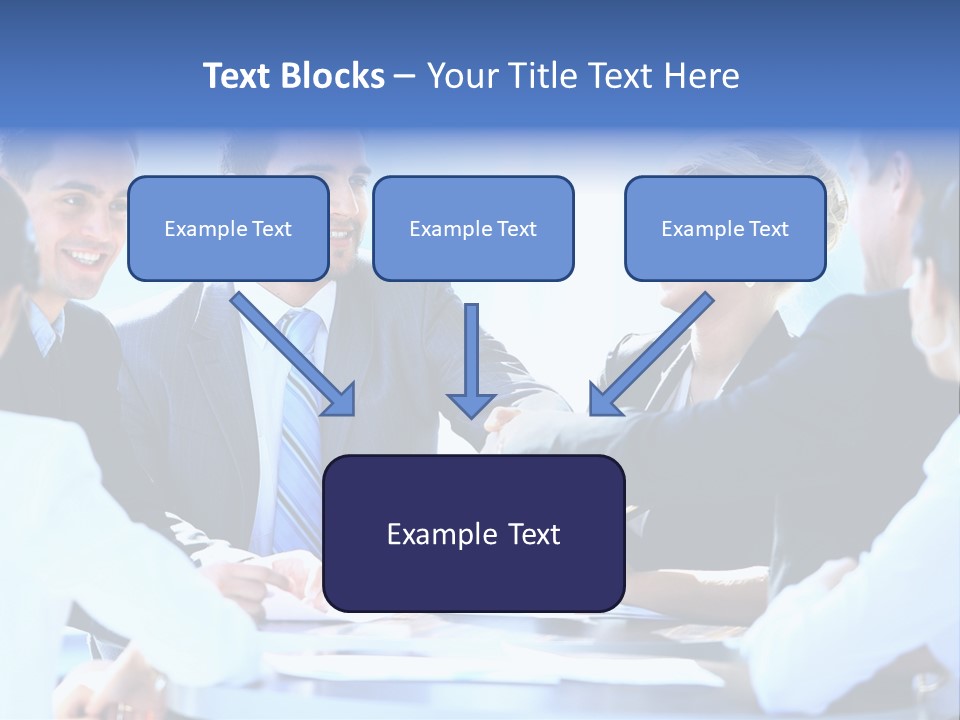 Blue Sky Green Buy PowerPoint Template