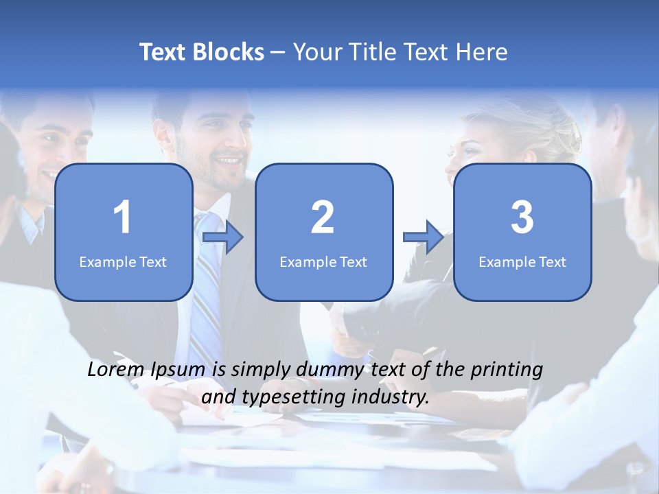 Blue Sky Green Buy PowerPoint Template